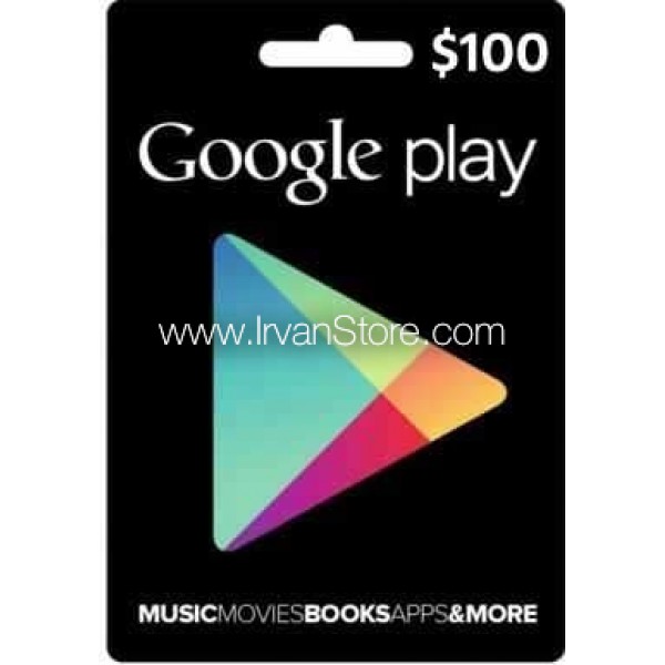 Voucher Google Play Gift Card 100 USD (US)