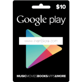 Voucher Google Play Gift Card 10 USD (US)